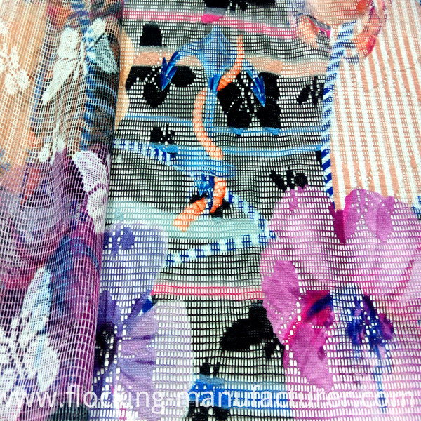 Mesh Lace Printed Garment/ Home Textile/ Dress Fabric